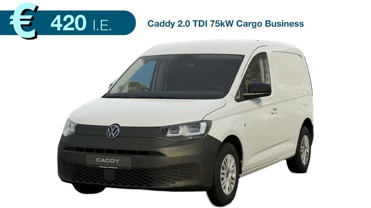 Caddy 2.0 TDI 75kW Cargo Business noleggio lungo termine Varese