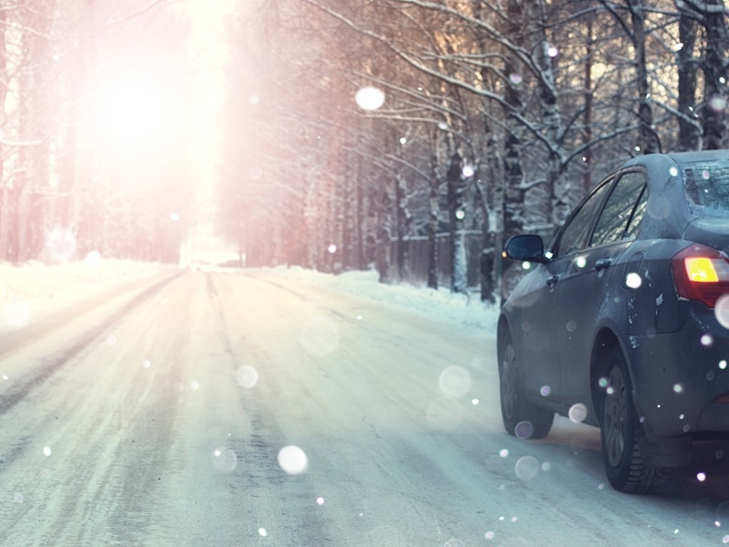 Pneumatici invernali su neve