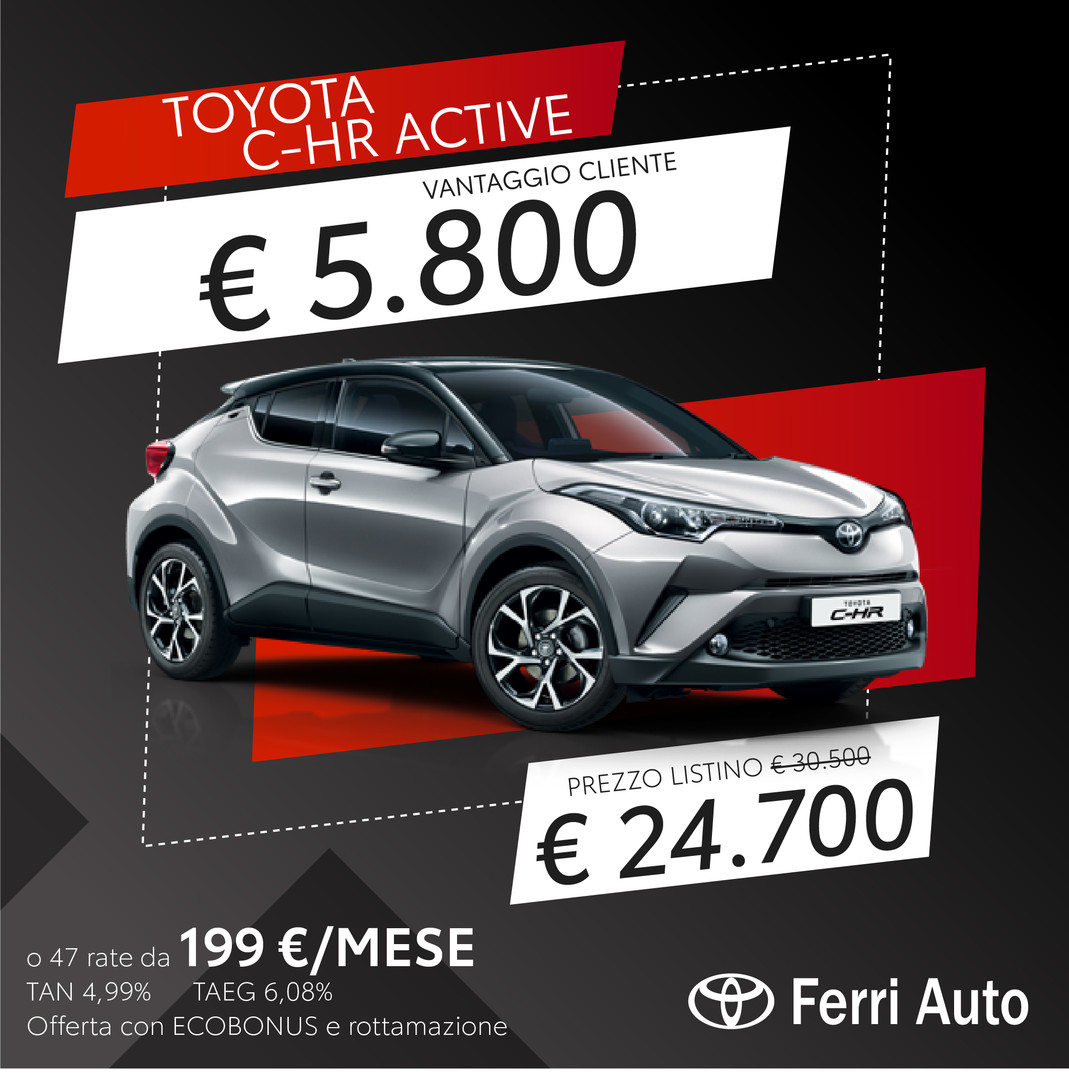 Promo C-HR Active