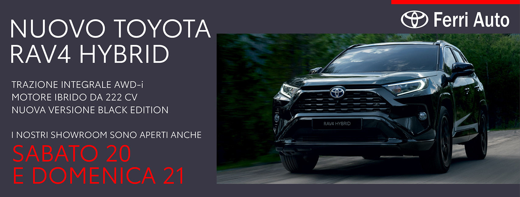 Nuovo Toyota RAV4 Hybrid