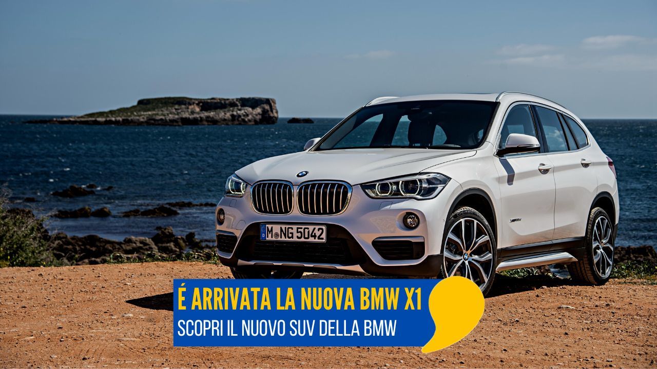 Nuova Bmw X1 - Elettrica plug-it benzina diesel mild-hybrid.